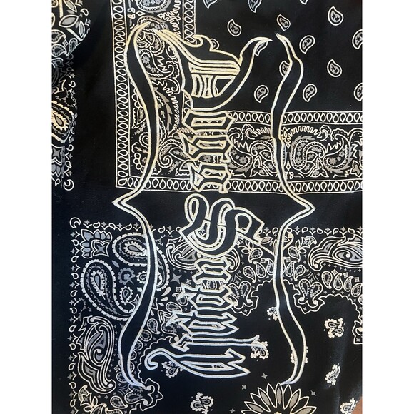 Dogg Supply Snoop Dogg Varsity Jacket 2XL Bandana Black White Hip Hop - Picture 6 of 9